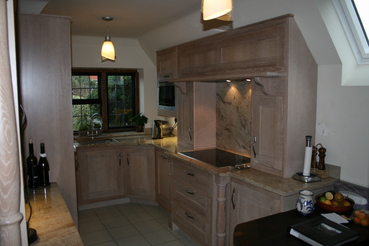 In Frame Limed Oak kitchen