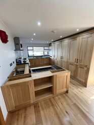 Oak kitchen