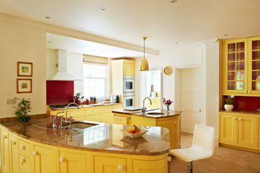 Lovely bespoke painted kitchen