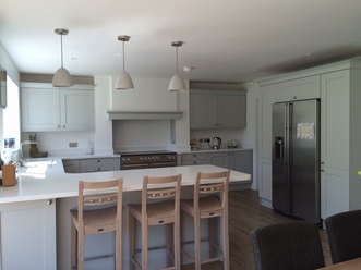 Light Grey Shaker Kitchen